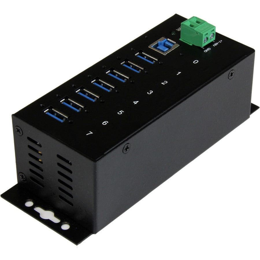 StarTech.com 7 Port Industrial USB 3.0 Hub with ESD - 5Gbps — ST7300USBME