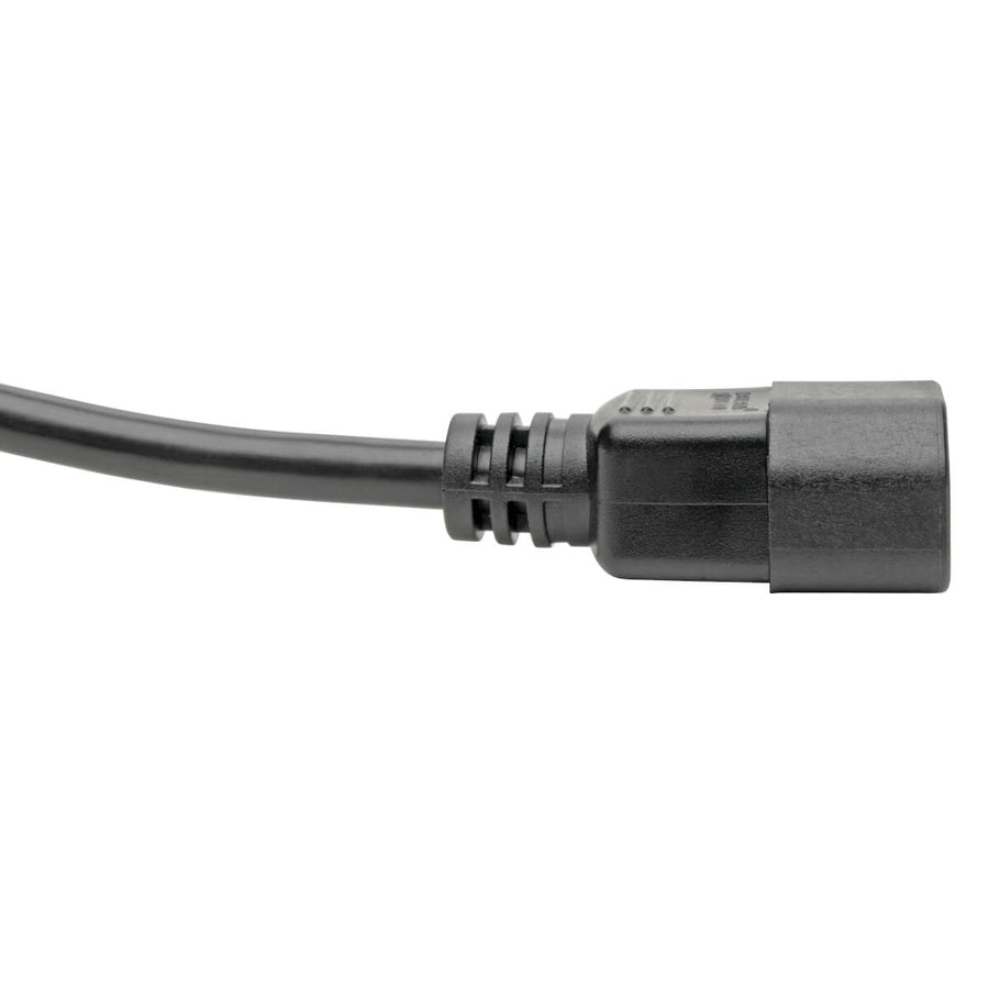 Eaton Tripp Lite Series Power Extension Cord, Locking C13 to C14 PDU Style - 10A, 250V, 18 AWG, 4 ft. (1.22 m) — P004-L04
