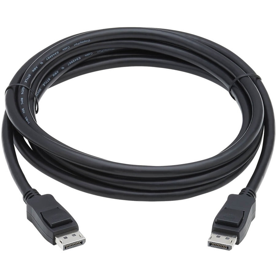 Eaton Tripp Lite Series DisplayPort 1.4 Cable with Latching Connectors, 8K (M/M), Black, 10 ft. (3.1m) — P580-010-V4