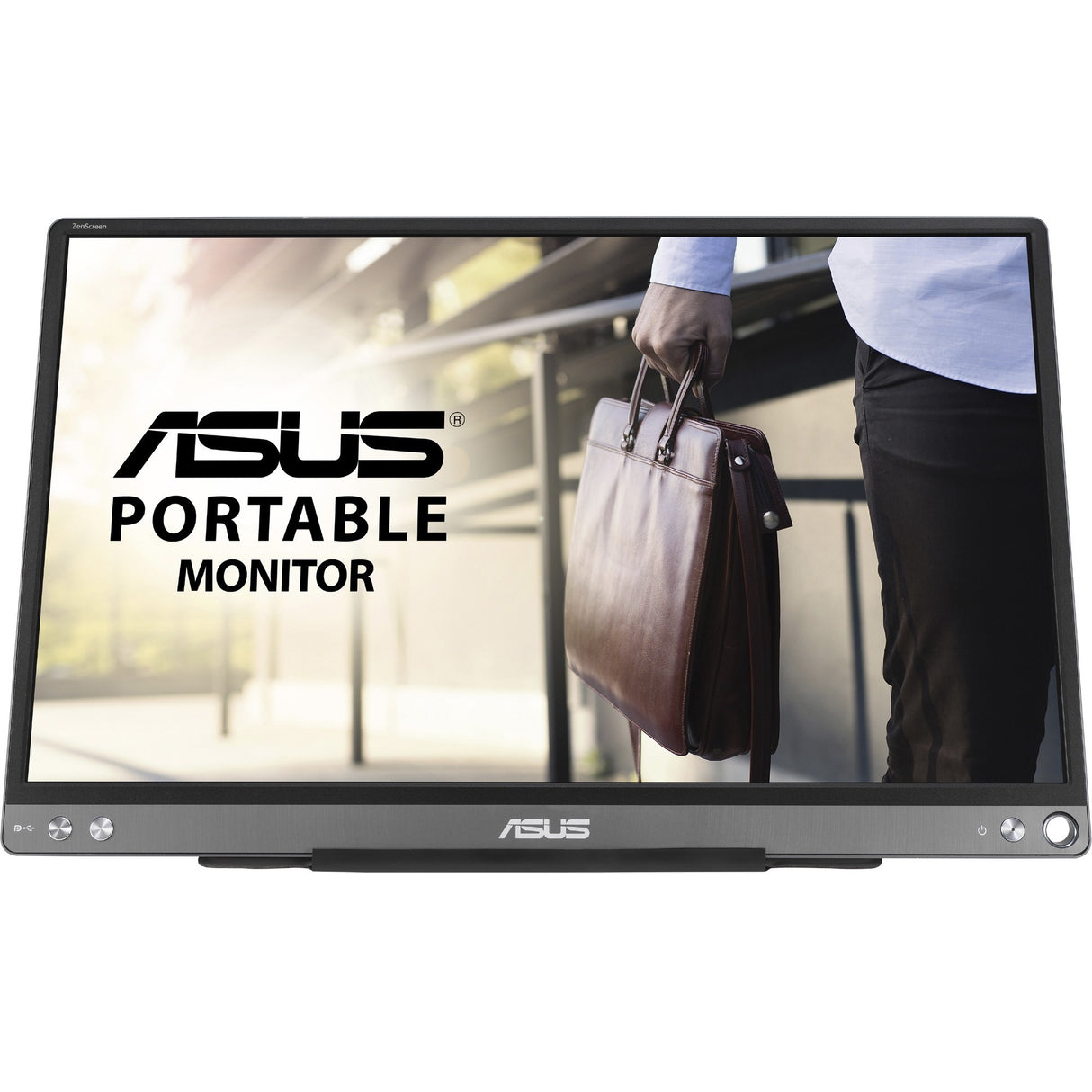 Asus ZenScreen MB16ACE 16" Class Full HD LCD Monitor - 16:9 - Dark Gray — MB16ACE