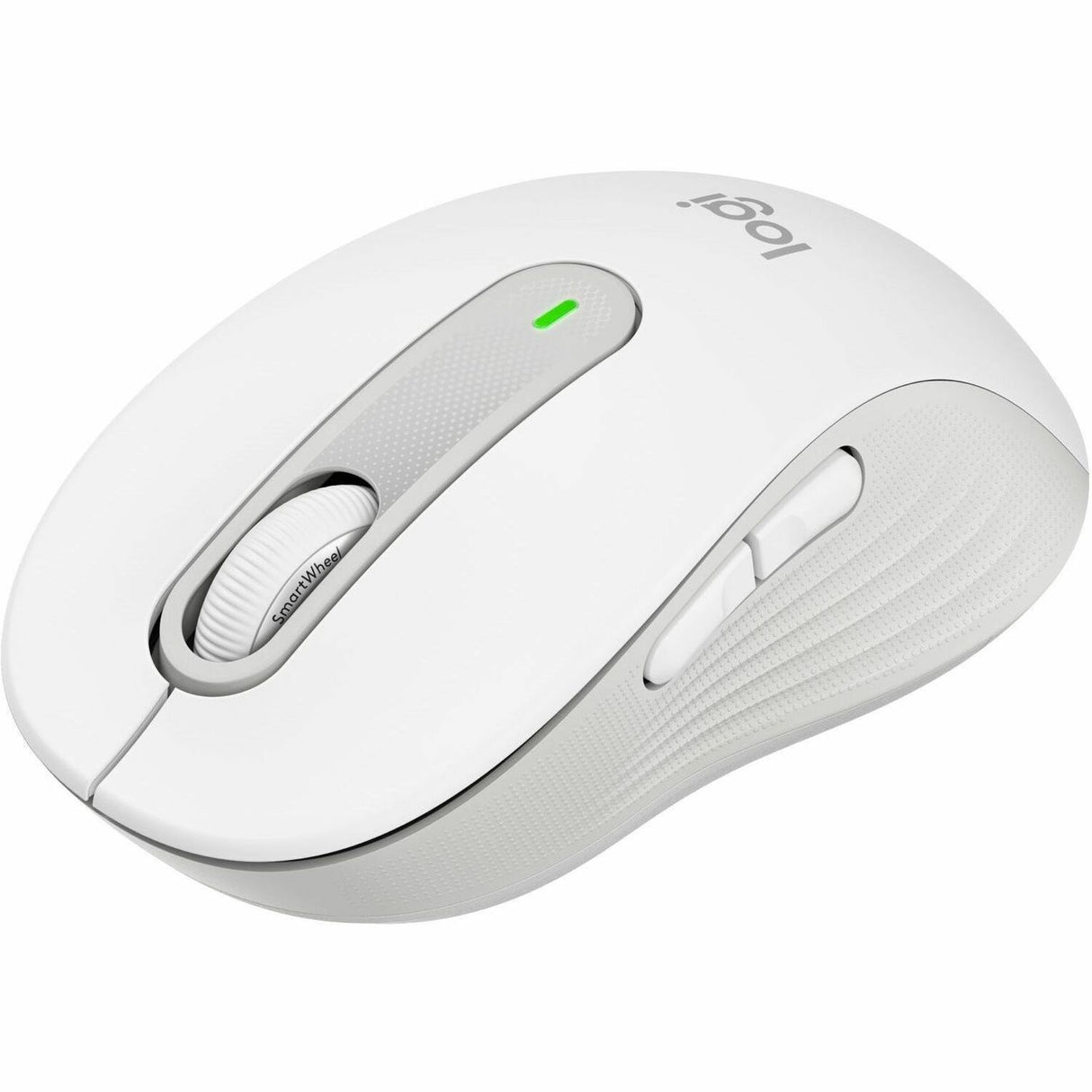 Logitech Signature M650 Wireless Mouse - For Small to Medium Sized Hands, 2-Year Battery, Silent Clicks, Off-white — 910-006252
