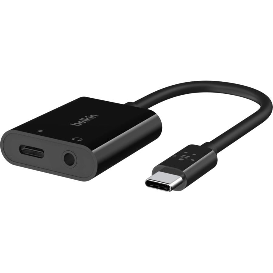 Belkin 3.5mm Audio + USB-C Charge Adapter — NPA004btBK