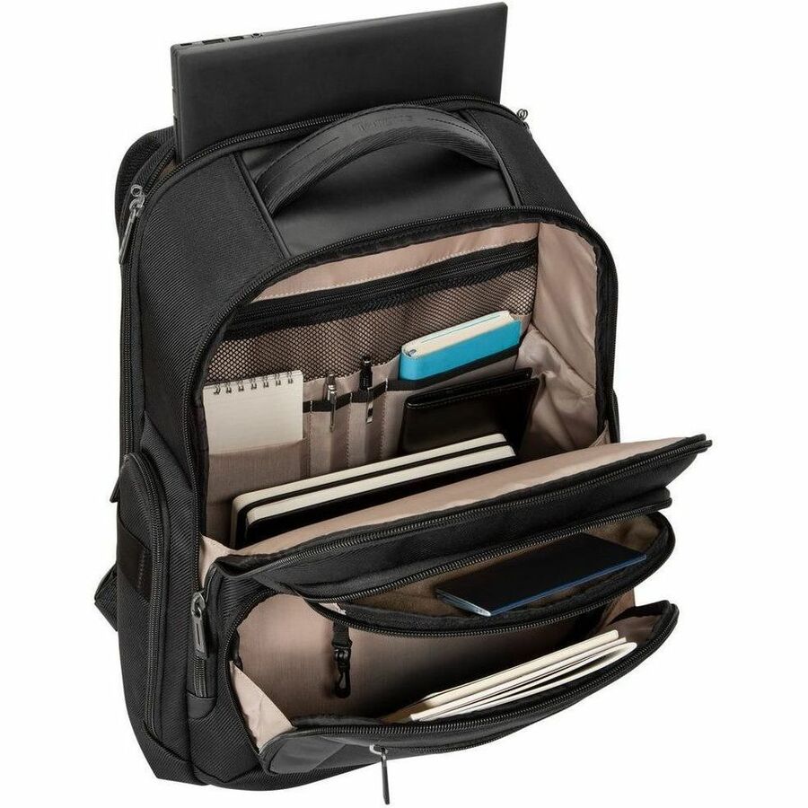 Targus Mobile Elite TBB617GL Carrying Case (Backpack) for 15" to 16" Notebook - Black - TAA Compliant — TBB617GL