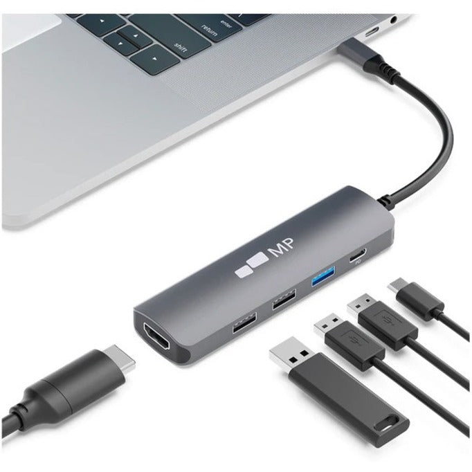 Mobile Pixels 5 in 1 USB-C Hub with 4K HDMI — 104-1003P01