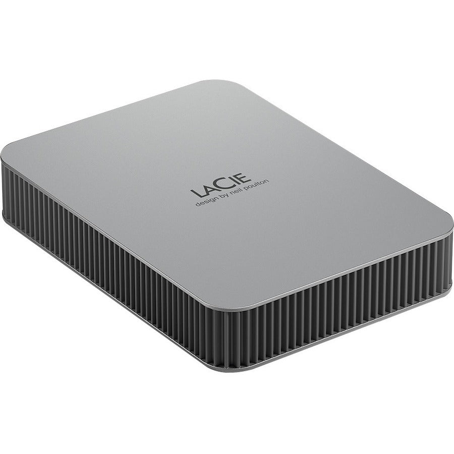LaCie Mobile Drive Secure STLR2000400 2 TB Portable Hard Drive - 2.5" External - Space Gray — STLR2000400