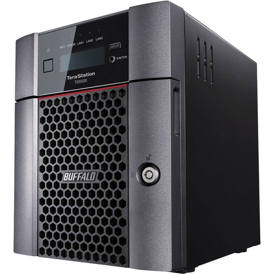 BUFFALO TeraStation 5420DN 4-Bay Secure Business Desktop NAS 40TB (2x20TB) w/ Hard Drives Included — TS5420DN4002