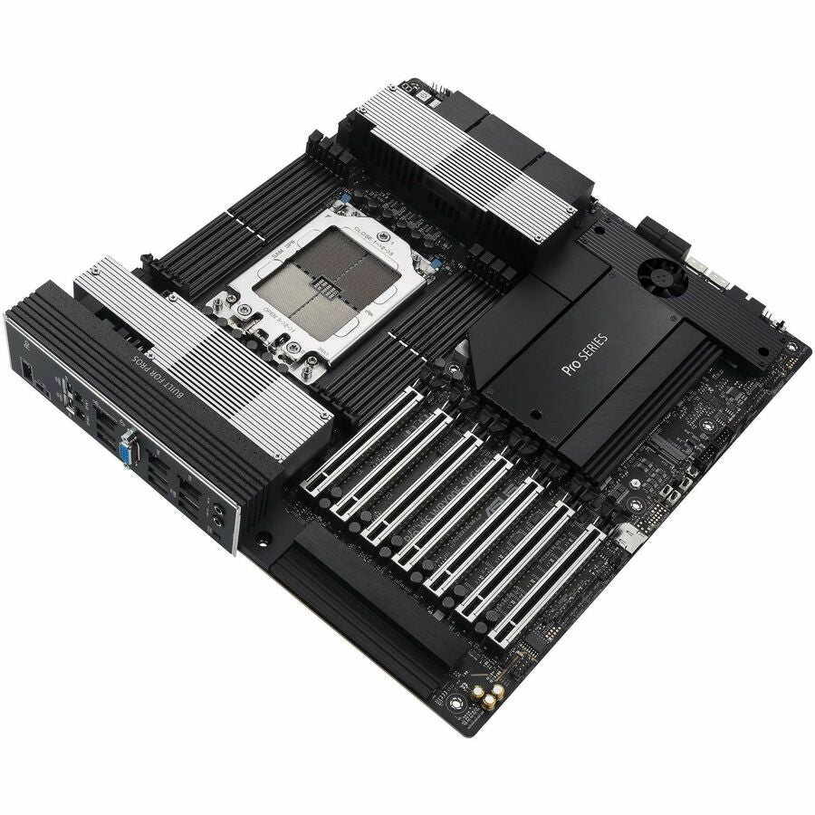 Asus WS WRX90E-SAGE SE Workstation Motherboard - AMD WRX90 Chipset - Socket sTR5 - SSI EEB — Pro-WS-WRX90E-SAGE-SE