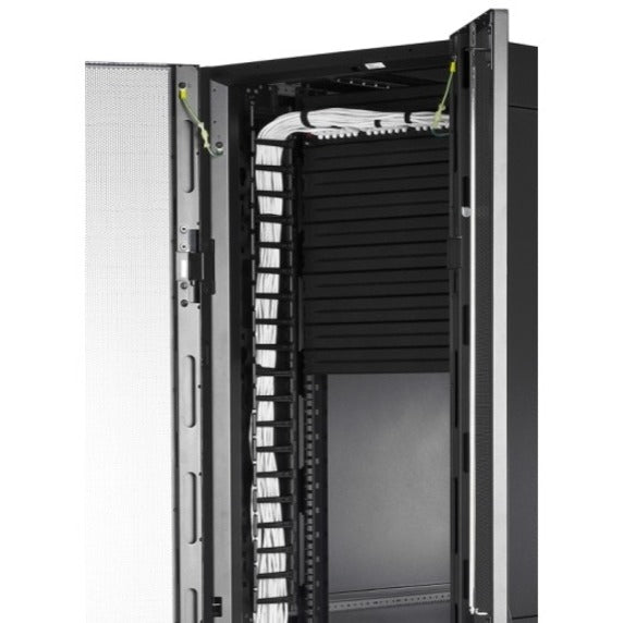 APC NetShelter Cable Management, Vertical Cable Manager, for NetShelter SX 600mm Wide 48U, Set of 2, 107 x 2045 x 45 mm — AR7723