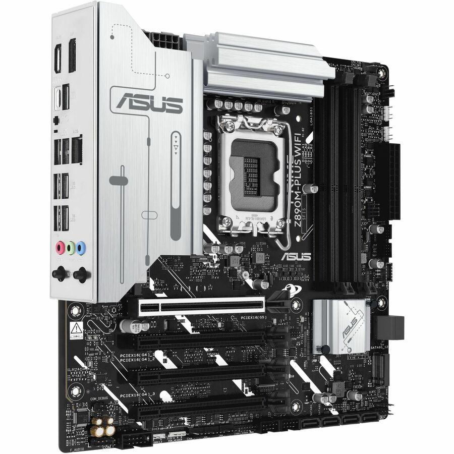 Asus Prime PRIME Z890M-PLUS WIFI Gaming Desktop Motherboard - Intel Z890 Chipset — PRIME Z890M-PLUS WIFI