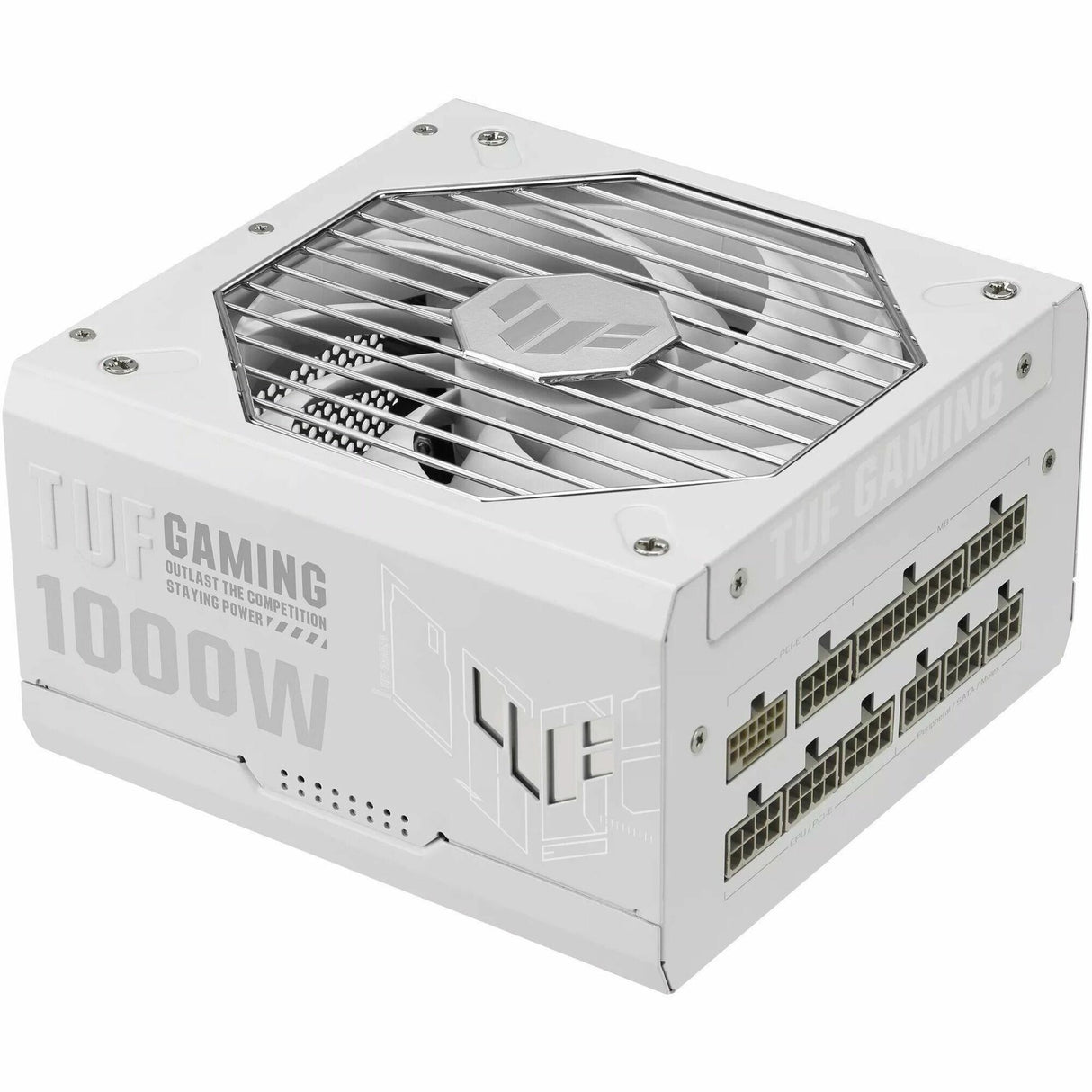 Asus TUF Gaming TUF-GAMING-1000G-WHITE 1000W Power Supply — TUF-GAMING-1000G-WHITE