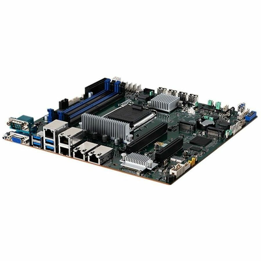 MSI D1500(D1500GB4N-10G-HE), Single Intel® Xeon® E-2400 processor, up to TDP 95W / Intel® Pentium® G7400/G7400T, TDP up to 46W — D1500GB4N10G