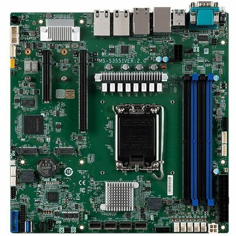 MSI D1500(D1500GB4N-10G-HE), Single Intel® Xeon® E-2400 processor, up to TDP 95W / Intel® Pentium® G7400/G7400T, TDP up to 46W — D1500GB4N10G