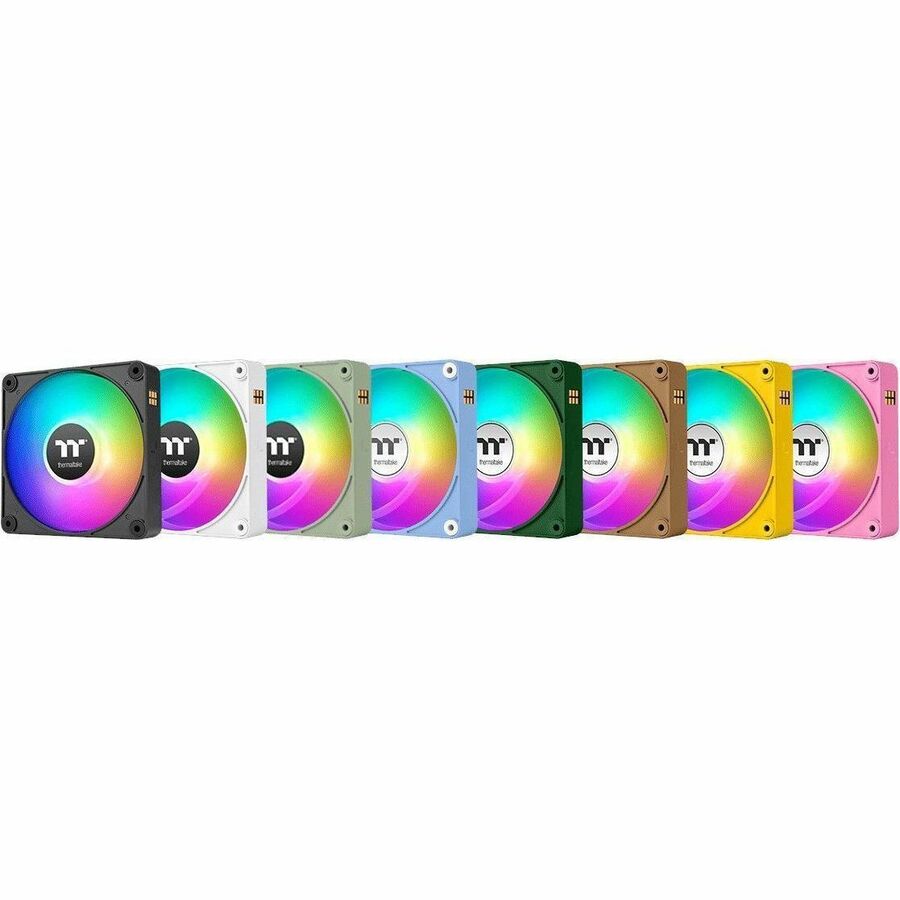 Thermaltake CT120 EX Reverse ARGB Sync PC Cooling Fan Bubble Pink (3-Fan Pack) - 3 Pack — CL-F225-PL12PK-A