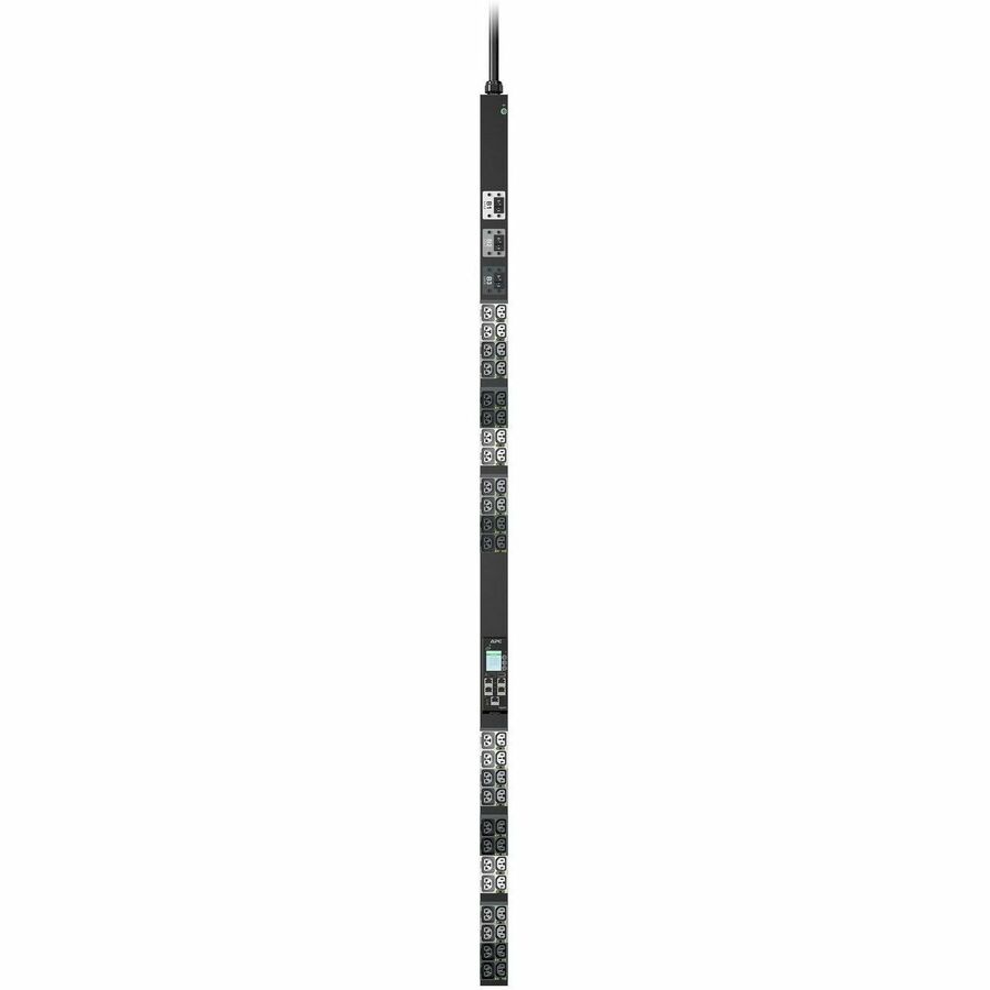 APC NetShelter Rack PDU Advanced Gen 2, Switched Metered Outlet, 3Phase, 8.6kW, 208V 30A, L21-30P, 48 Outlet — APDU11351SM