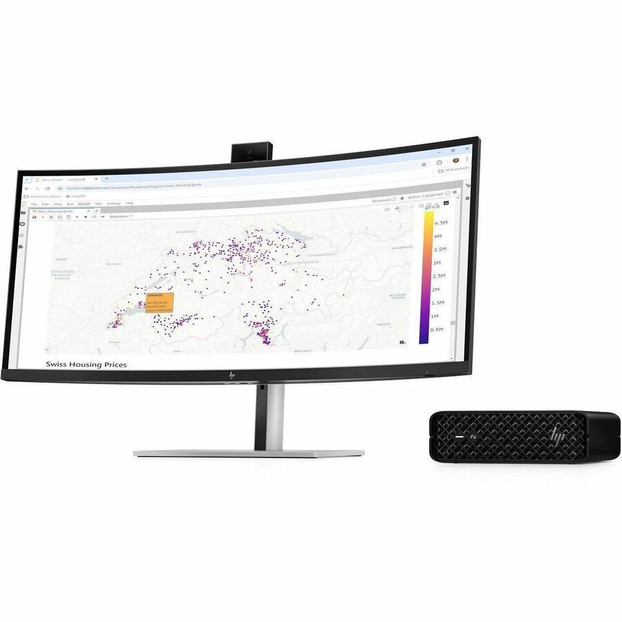 HP Z2 G1i Workstation - Intel Core Ultra 5 245K - 32 GB - 1 TB SSD - Mini PC - Black — BM6M7UT#ABA