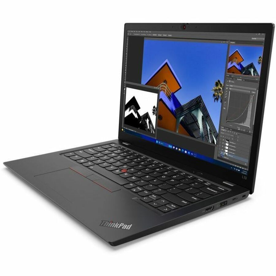Lenovo ThinkPad L13 Gen 5 21LB000QUS 13.3" Notebook - WUXGA - Intel Core Ultra 7 155U - 16 GB - 512 GB SSD - English Keyboard - Black — 21LB000QUS