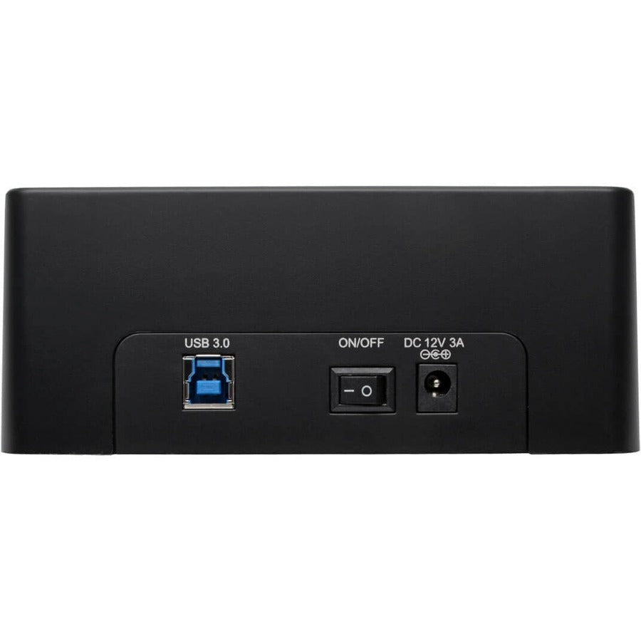 Eaton Tripp Lite Series USB 3.0 SuperSpeed to Dual SATA External Hard Drive Docking Station with Cloning for 2.5 in./3.5 in. HDD — U339-002