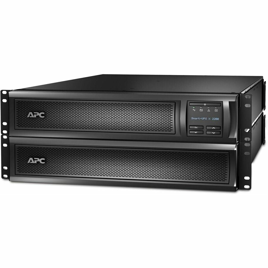 APC Smart-UPS X, Line Interactive, 2200VA, Rack/tower convertible 2U, 100V-127V, 6x 5-15R+2x 5-20R NEMA, SmartSlot, Extended runtime — SMX2200RMLV2U