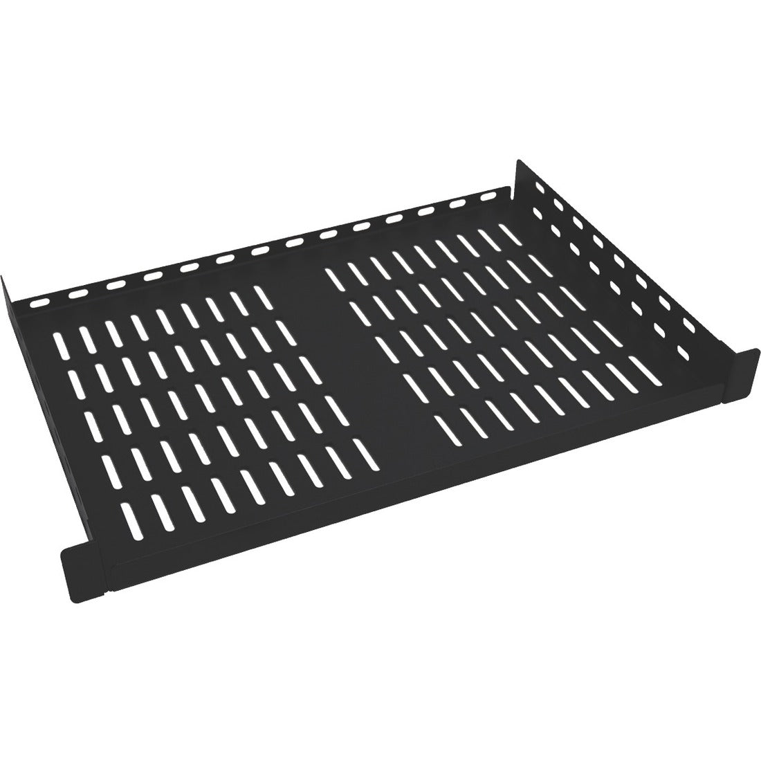 Eaton Tripp Lite Series SmartRack 1U Cantilever Toolless Mount Fixed Shelf (30 lbs / 13.6 kgs capacity; 12 in./305 mm Deep) — SRSHELF2P1UTM