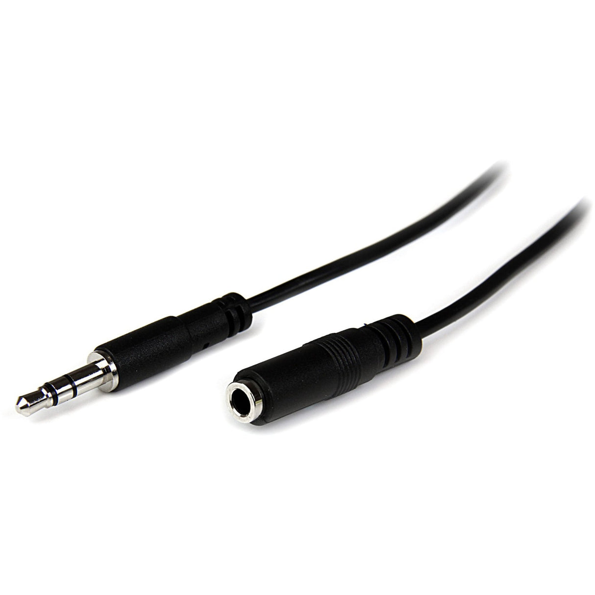 StarTech.com 2m Slim 3.5mm Stereo Extension Audio Cable - M/F — MU2MMFS