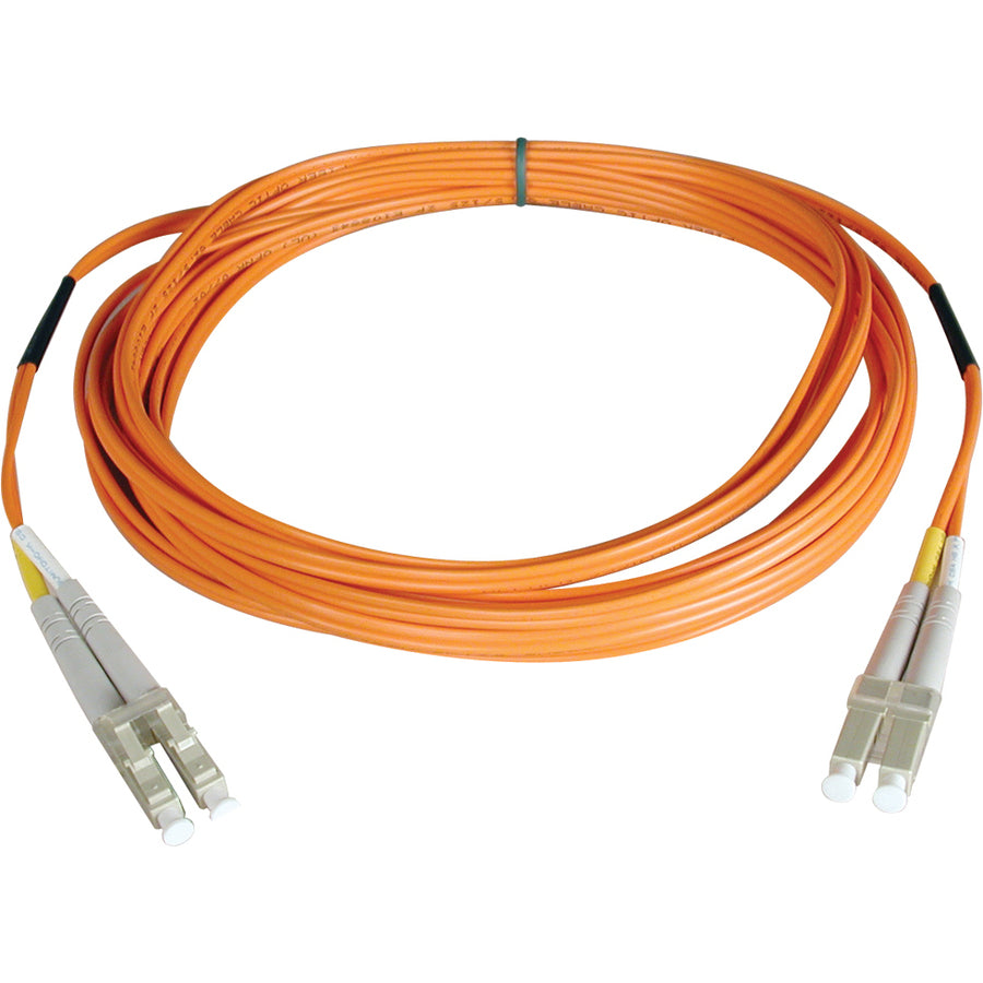 Eaton Tripp Lite Series Duplex Multimode 50/125 Fiber Patch Cable (LC/LC), 1M (3 ft.) — N520-01M