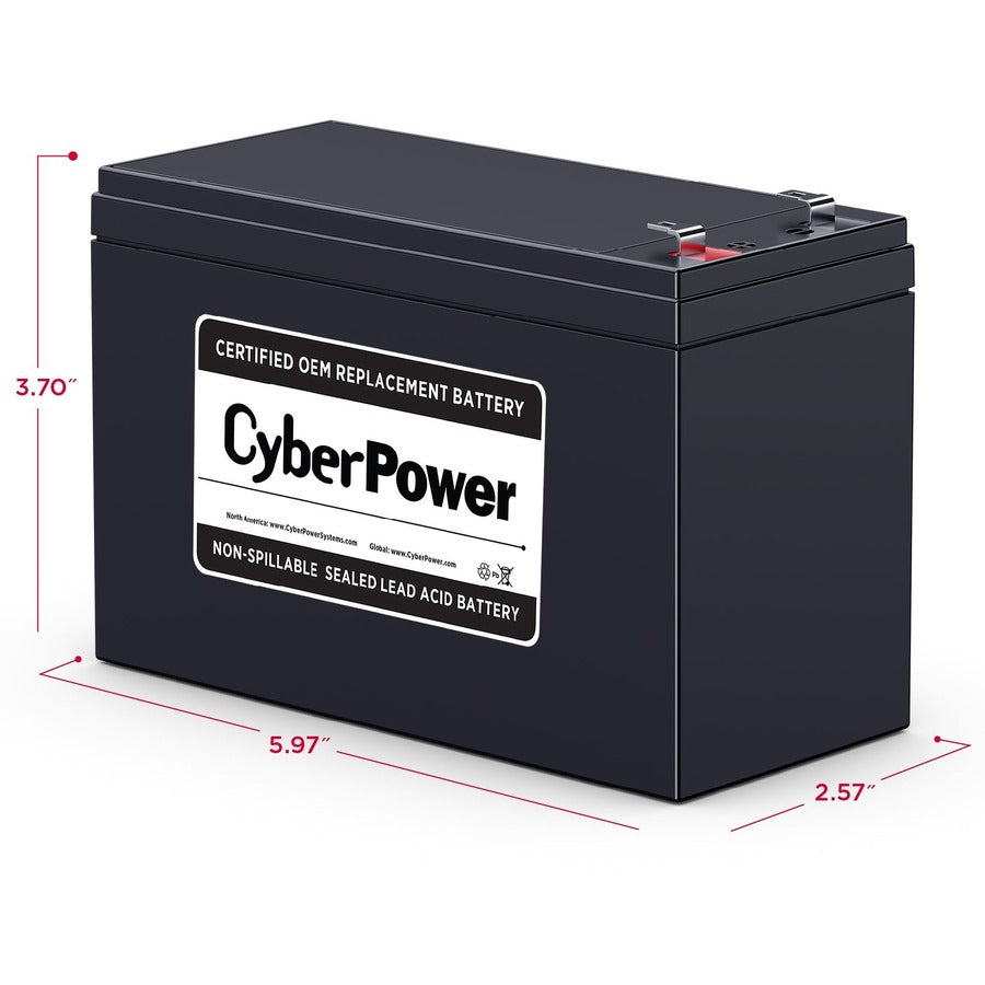 CyberPower RB1290 Replacement Battery Cartridge — RB1290