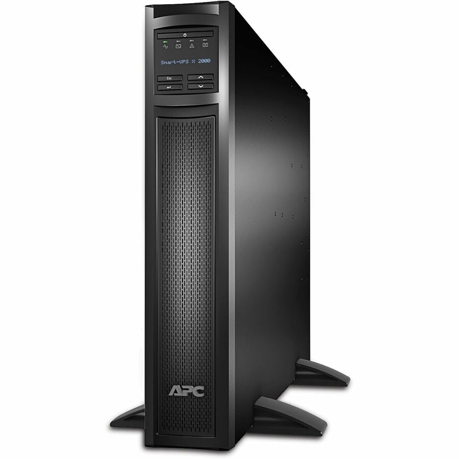APC Smart-UPS X, Line Interactive, 2000VA, Rack/tower convertible 2U, 100V-127V, 3x 5-15R+3x 5-20R+1x L5-20R NEMA, NMC, Extended runtime — SMX2000RMLV2UNC
