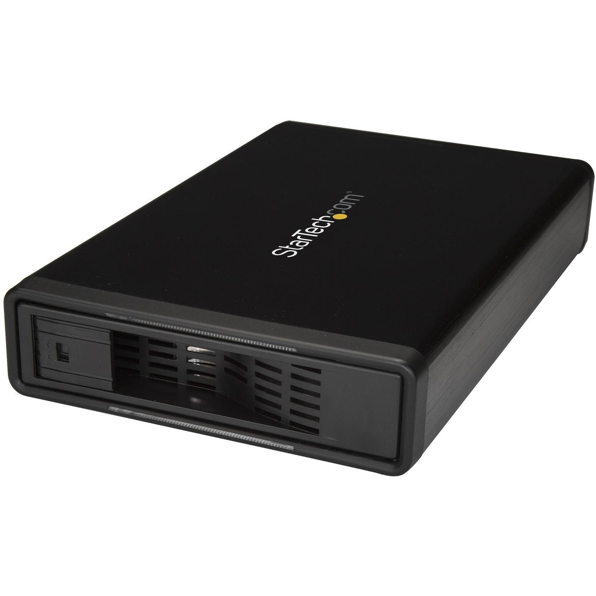 StarTech.com eSATA Enclosure - Hard Drive Enclosure for 3.5in SATA HDD - USB 3.0 / eSATA - Trayless - External HDD Enclosure - Metal — S351BMU33ET