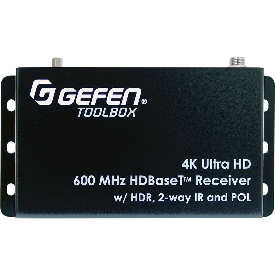Gefen 4K Ultra HD 600 MHz HDBaseT Extender w/ HDR, 2-Way IR, And POL — GTB-UHD600-HBTL