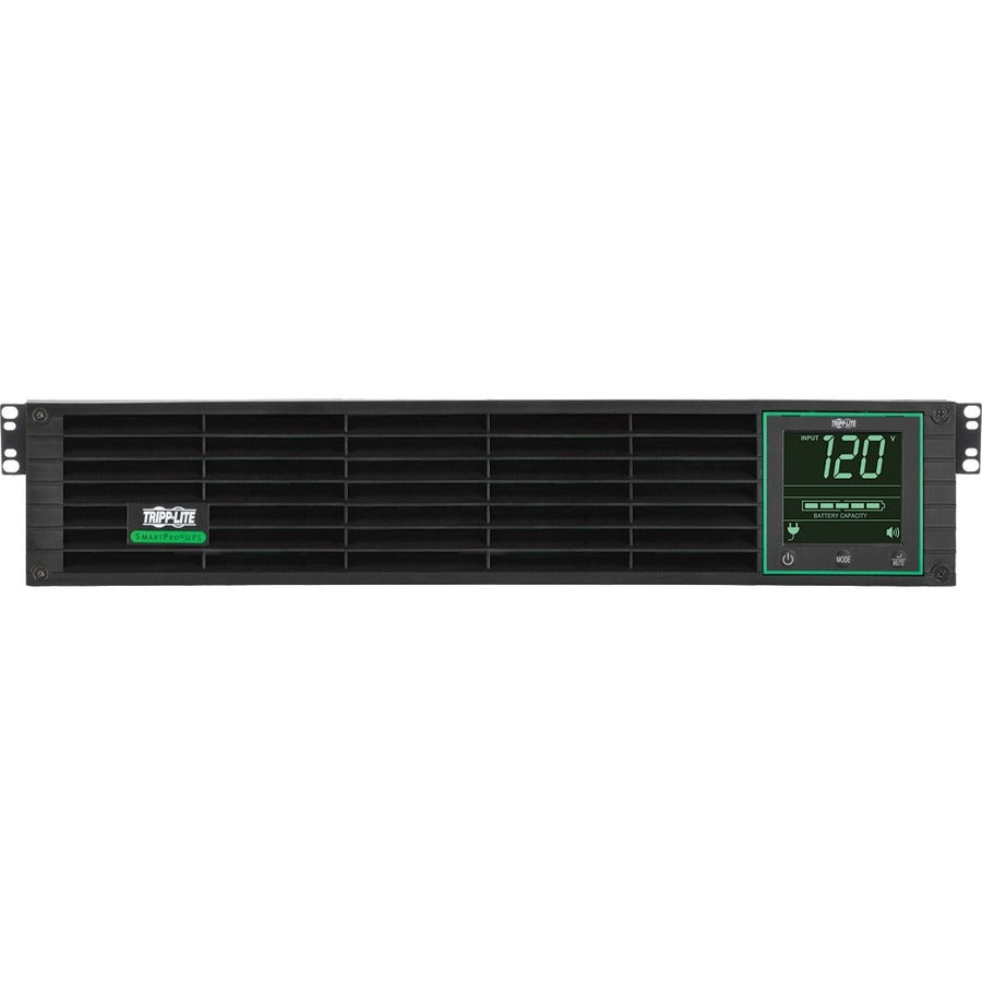 Eaton Tripp Lite Series SmartPro 120V 2.2kVA 1.92kW Line-Interactive Sine Wave UPS, Lithium Iron Phosphate (LiFePO4) Batteries, 2U, LCD, USB, DB9 — SMART2200RM2UL