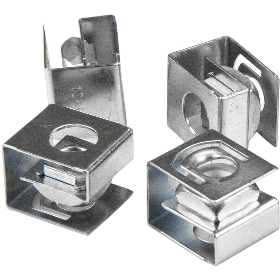 StarTech.com Server Rack Screws and Clip Nuts - 10-32 - Rack Mount Screws and Slide-On Cage Nuts - Clip Nuts and Screws - 50 Pack — CLPSCRW1032