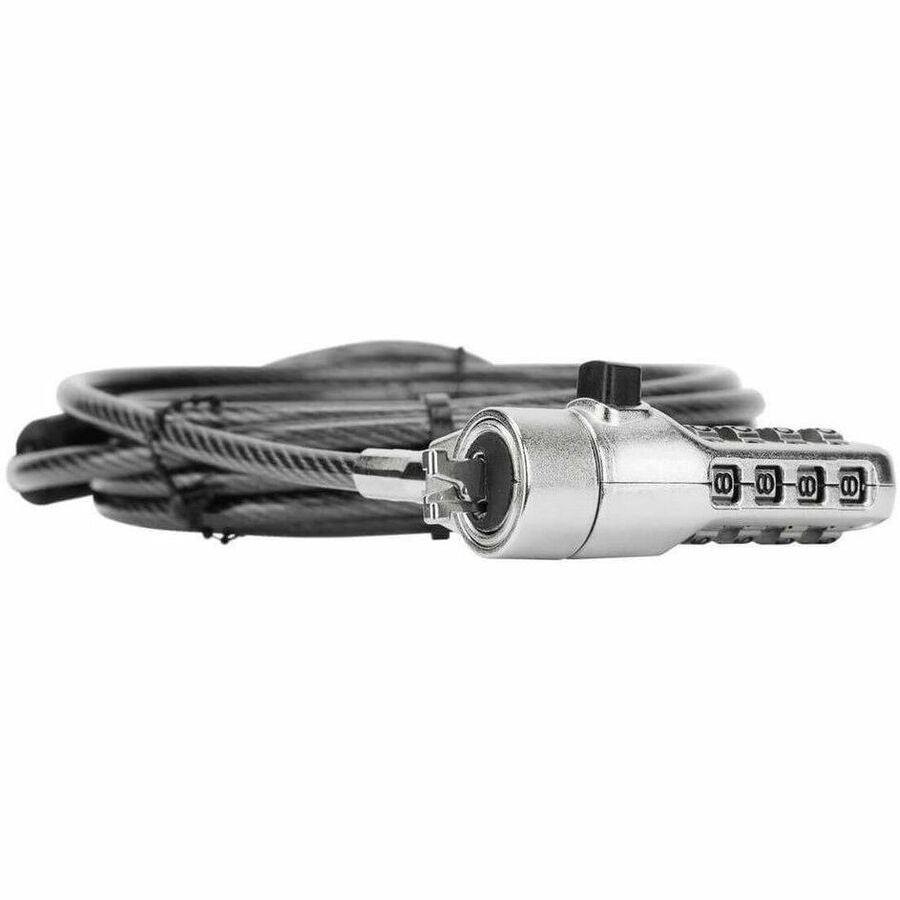 Targus DEFCON Compact Serialized Combo Cable Lock — ASP71GLX-S