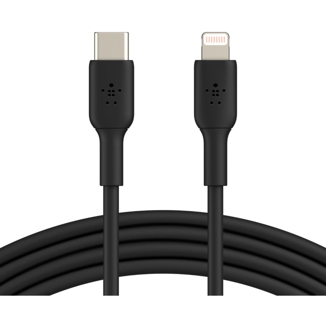 Belkin BoostCharge USB-C to Lightning Cable (1 meter / 3.3 foot, Black) — CAA003bt1MBK