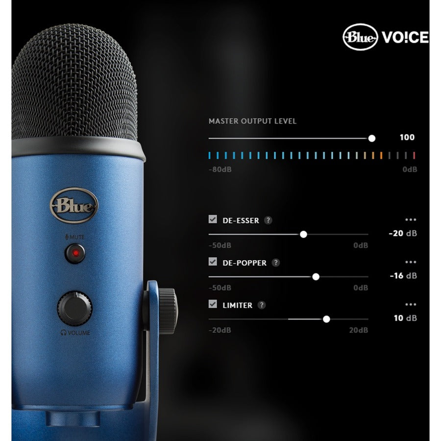 Blue Yeti Wired Condenser Microphone — 988-000101