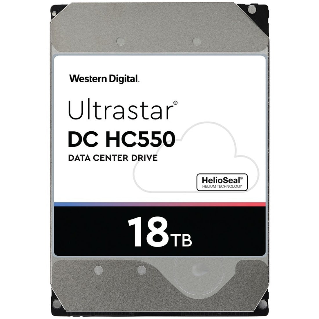 Western Digital Ultrastar DC HC550 18 TB Hard Drive - 3.5" Internal - SAS (12Gb/s SAS) — 0F38353