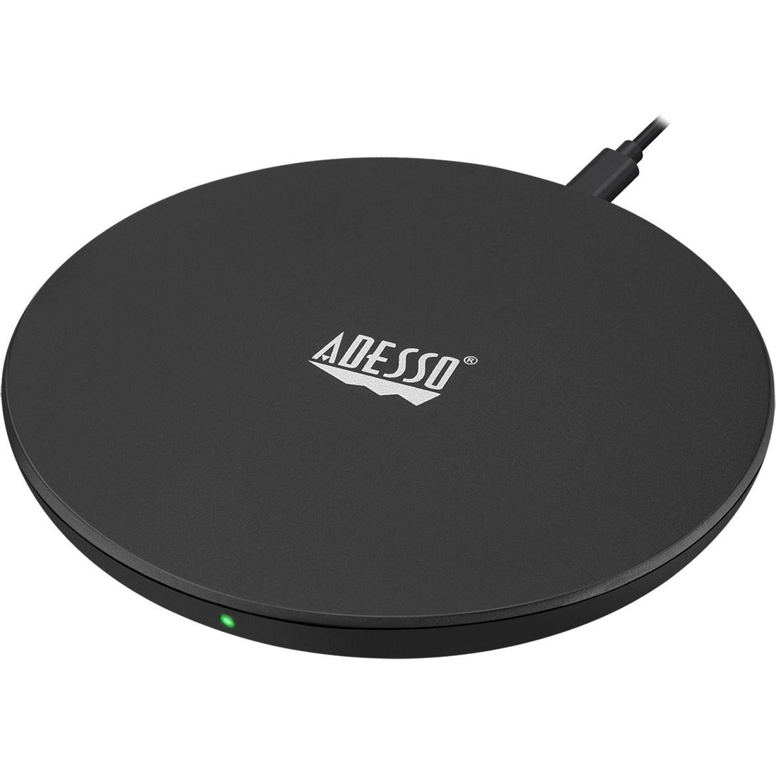 Adesso 10W Max Qi-Certified Disc-Style Wireless Charger — AUH-1010
