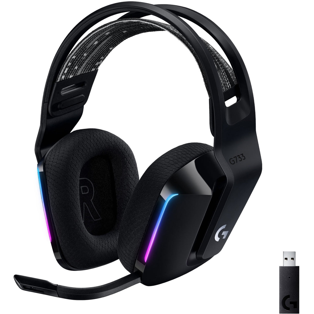 Logitech G733 Lightspeed Wireless RGB Gaming Headset — 981-000863