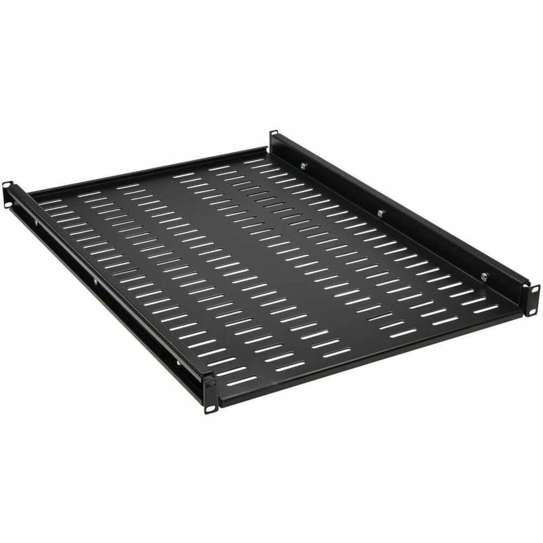 Eaton Tripp Lite Series SmartRack Adjustable-Deep Steel Rack Shelf - 1U, Vented, 250 lb. (113 kg) Capacity — SRSHELF4PHDVENT