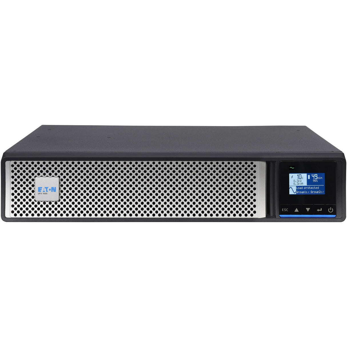 Eaton 5PX G2 1000VA 1000W 120V Line-Interactive UPS - 8 NEMA 5-15R Outlets, Cybersecure Network Card Included, Extended Run, 2U Rack/Tower — 5PX1000RTNG2
