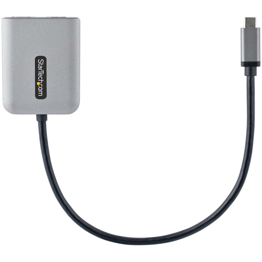StarTech.com USB-C to Dual HDMI Adapter, USB Type-C Multi-Monitor MST Hub, Dual 4K 60Hz HDMI Laptop Display Extender / Splitter, Windows — MST14CD122HD