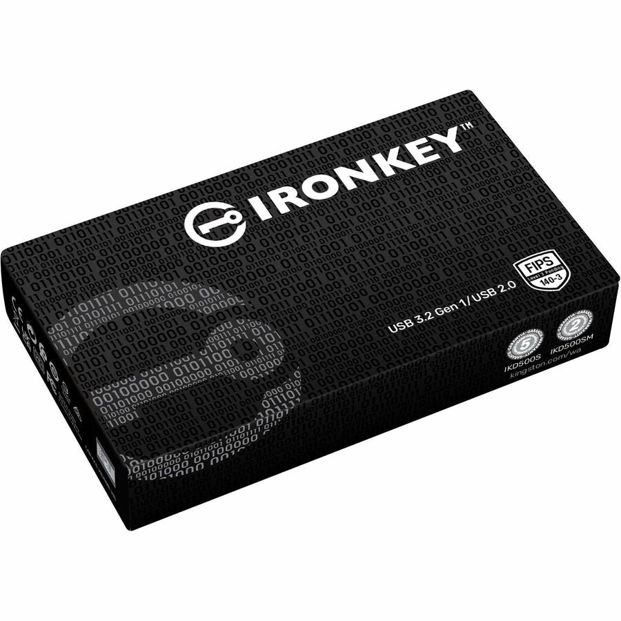 IronKey D500S 32GB USB 3.2 (Gen 1) Type A Flash Drive — IKD500S/32GB