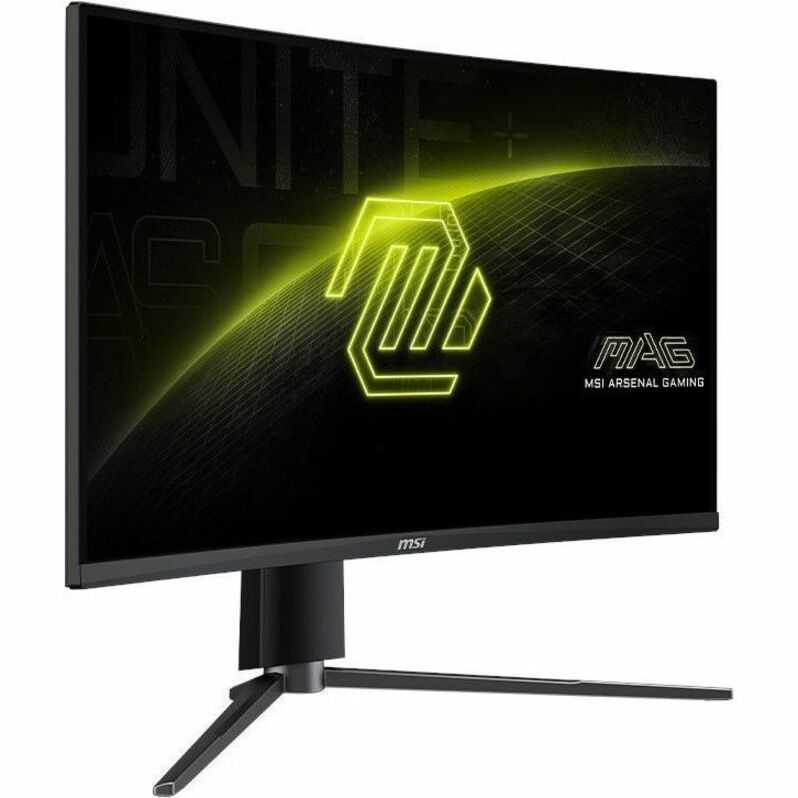 MSI MAG 27CQ6PF 27" Class WQHD Curved Screen Gaming LCD Monitor - 16:9 - Metallic Black — MAG27CQ6PF