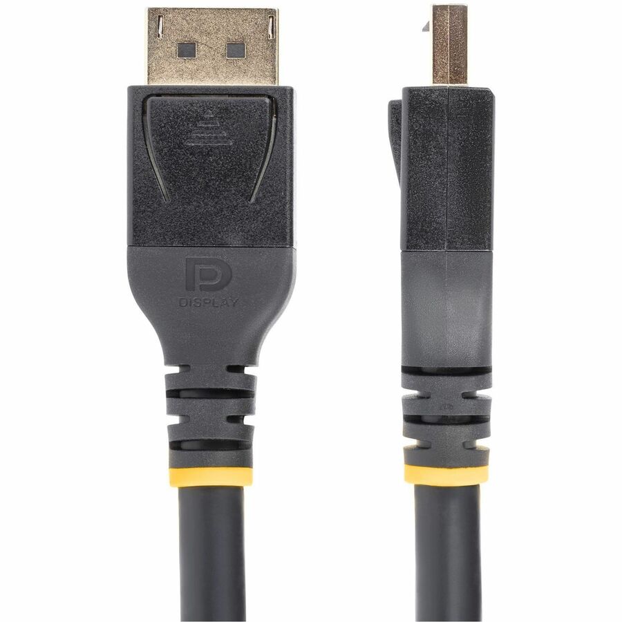 StarTech.com 25ft (7m) VESA-Certified Active DisplayPort 1.4 Cable, DP8K w/HBR3/HDR10/MST/DSC 1.2/HDCP 2.2, 8K 60Hz, 4K 120Hz, Active DP 1.4 Cable M/M — DP14A-7M-DP-CABLE