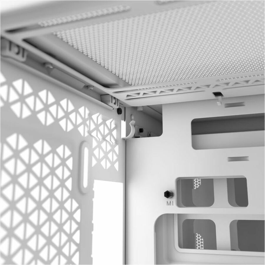 Corsair iCUE LINK 2500X RGB Micro ATX Dual Chamber PC Case - White — CC-9011268-WW