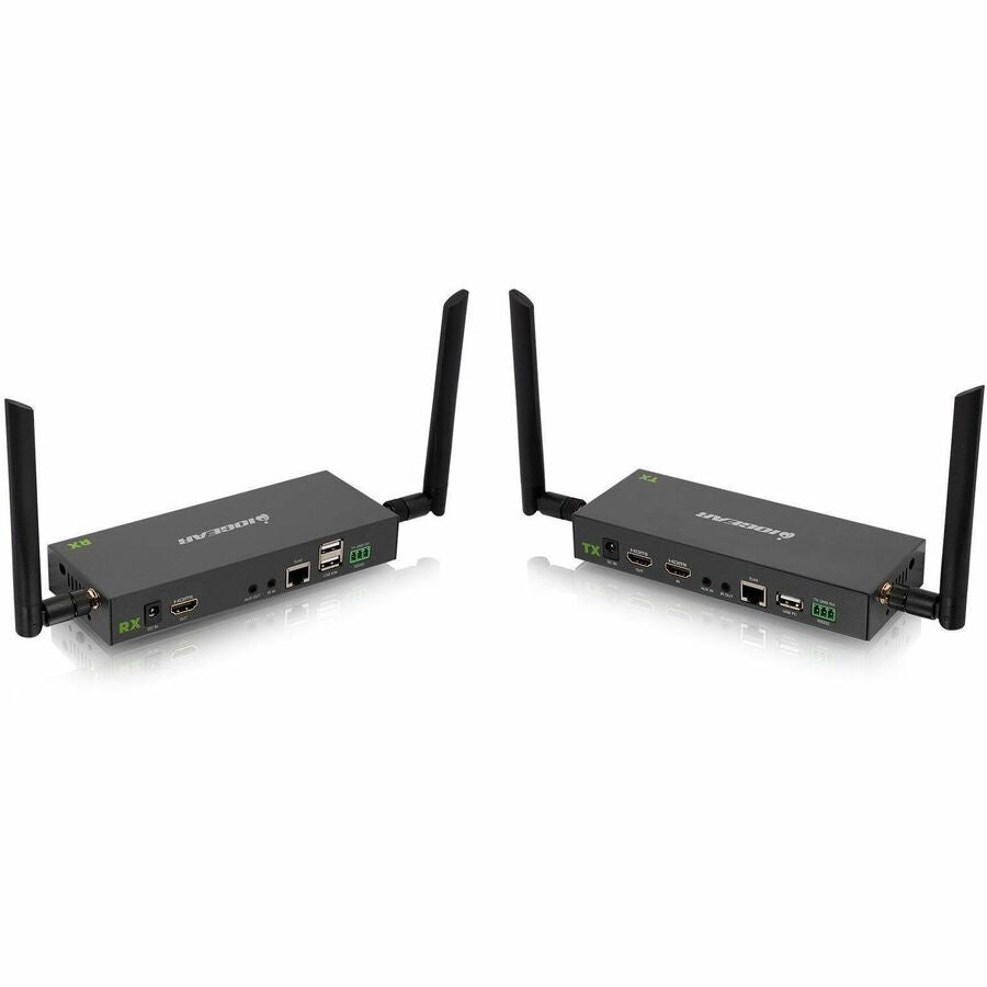 IOGEAR Long Range Wireless 4K Video Transmitter and Receiver Kit with Local Passthrough — GWLRSSKIT4K