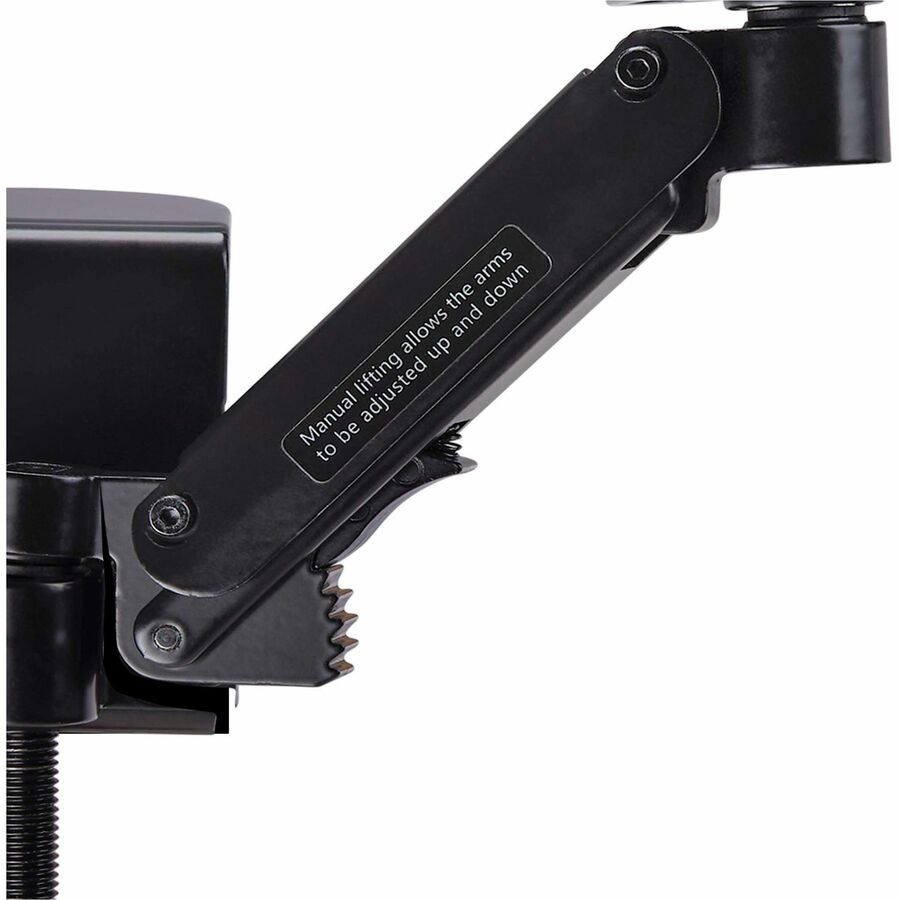 StarTech.com Adjustable Arm Rest for Office Desk, Ergonomic Arm/Elbow Support, 360-Degree Rotation, Clamp-On/No Drill Installation — 1AHC-DESK-ARM-REST