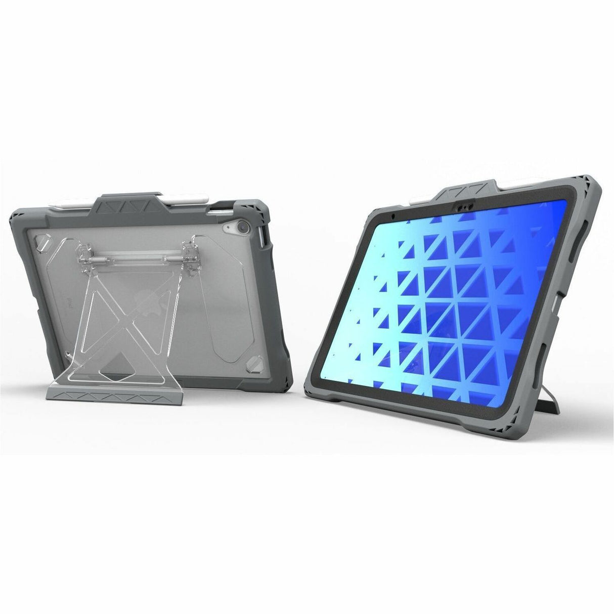 Shield Extreme-X2 for iPad 10 10.9" (2022) (Black Bezel-Gray Case) — APSXX2IP10BLK