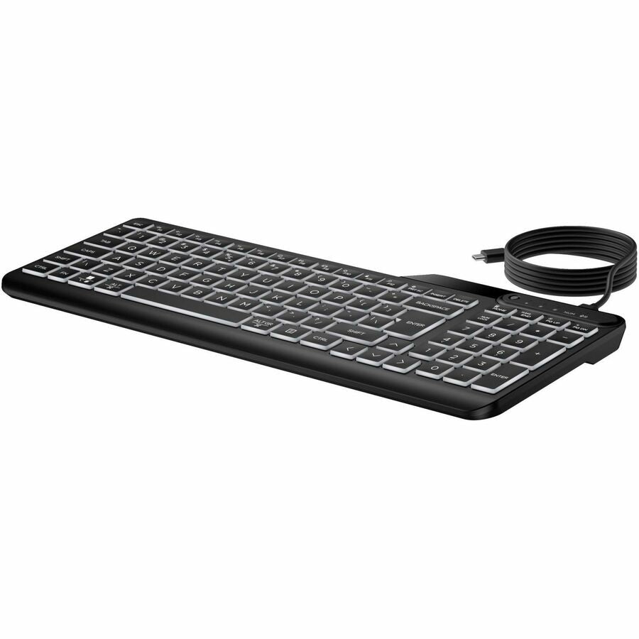 HP 405 Multi-Device Backlit Wired Keyboard (7N7C1UT) — 7N7C1UT#ABA
