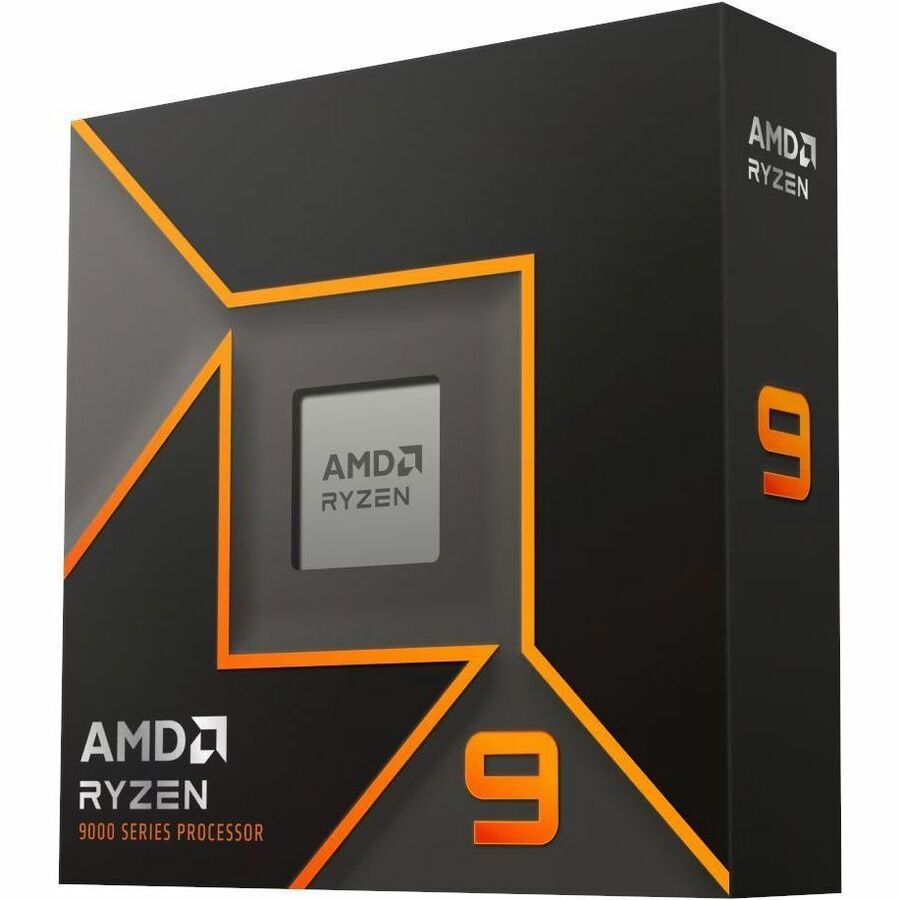AMD Ryzen 9 9000 9900X Dodeca-core (12 Core) 4.40 GHz Processor - Retail Pack — 100-100000662WOF