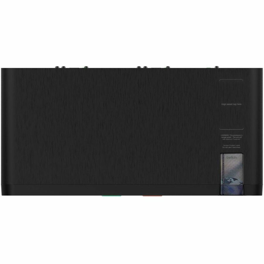 Belkin Cybersecurity and Secure KVM IsoClave RED/BLACK Secure KVM Switch, 2-Port Single Head — F1DN102KVM-UN4C